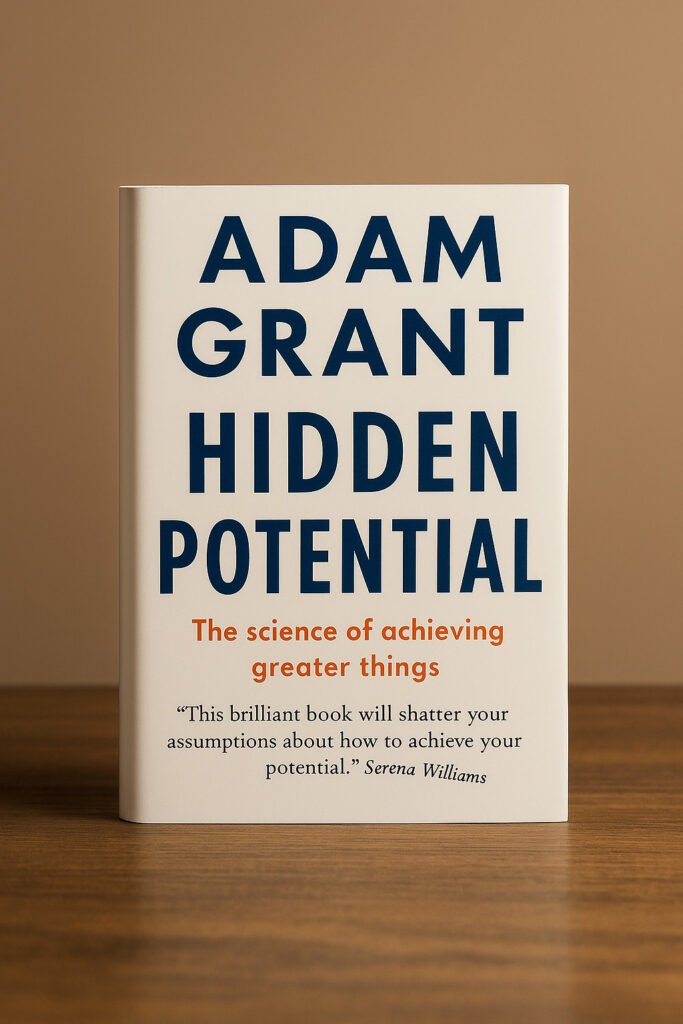 Book review of Adam Grant’s Hidden Potential focused on personal growth and character skills